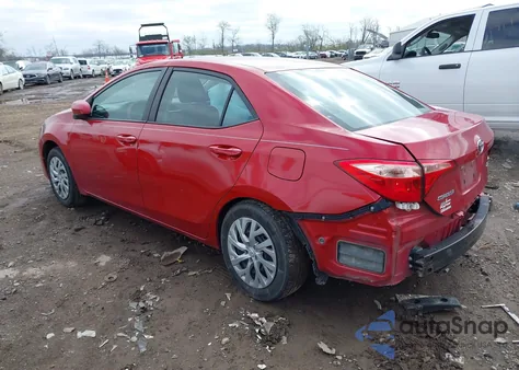 2018 Toyota Corolla Le из США, поврежденный, VIN 5YFBURHE1JP806406